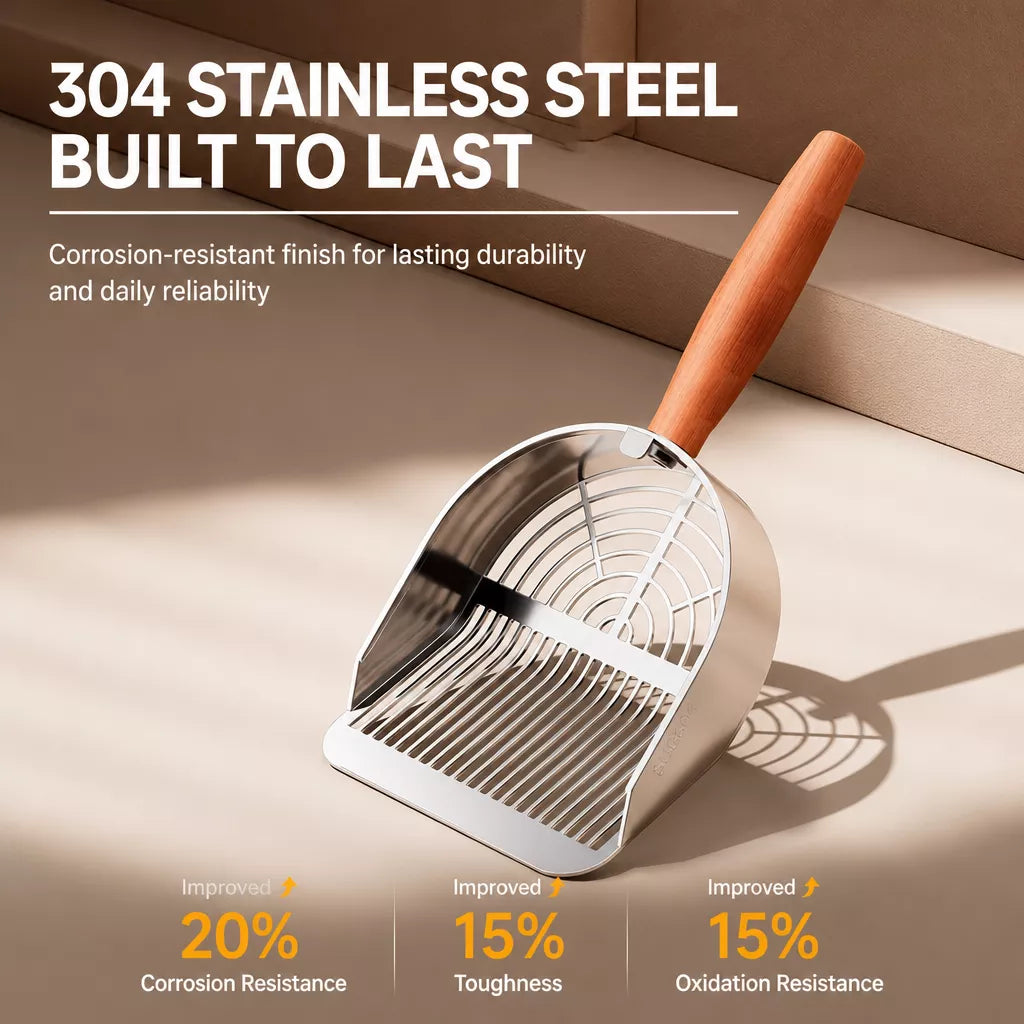 Metal Cat Litter Scoop