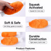 Squeaky Plush Chicken Leg Toy for Small Dogs