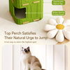 Multi-Level Cat Tree with Enclosed House and Scratching Surface