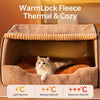 Enclosed Cat & Dog Bed with Removable, Washable Design