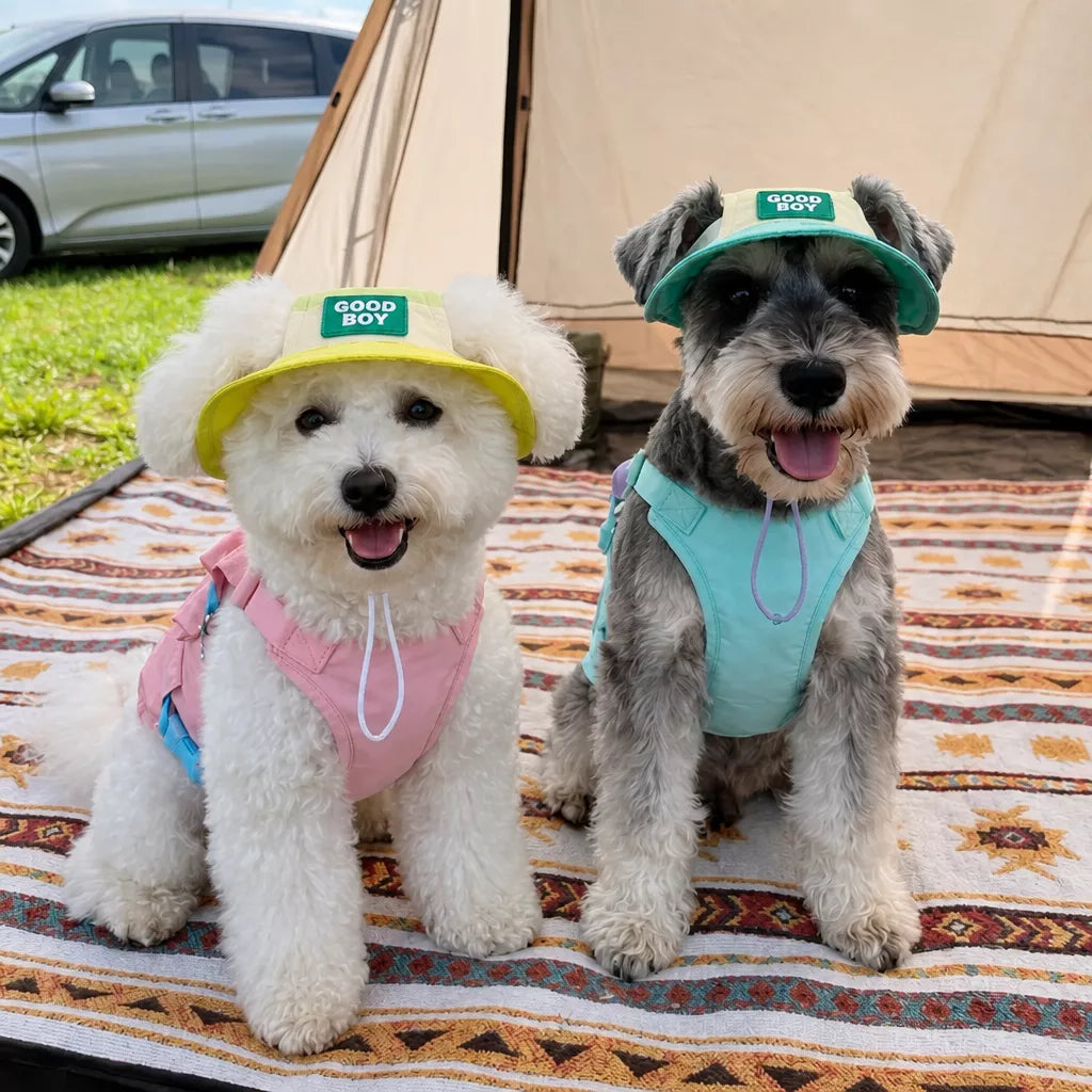 Adjustable Pet Bucket Hat for Dogs
