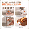 Portable Plastic Pet Carrier for Small Dogs and Cats