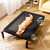 Elevated Portable Dog Cot with Removable Nylon Cover