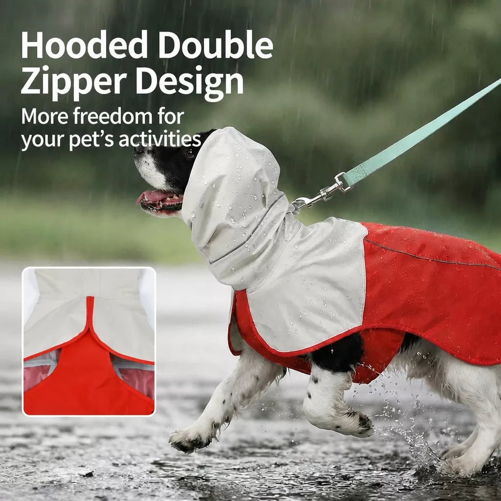 Two-Piece Dog Rain Suit