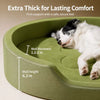 All-Season Boat-Style Dog Bed with Removable, Washable Cover