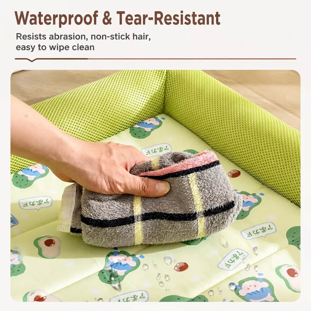 Cushioned Pet Bed Mat for Dogs and Cats