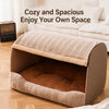 Enclosed Cat & Dog Bed with Removable, Washable Design