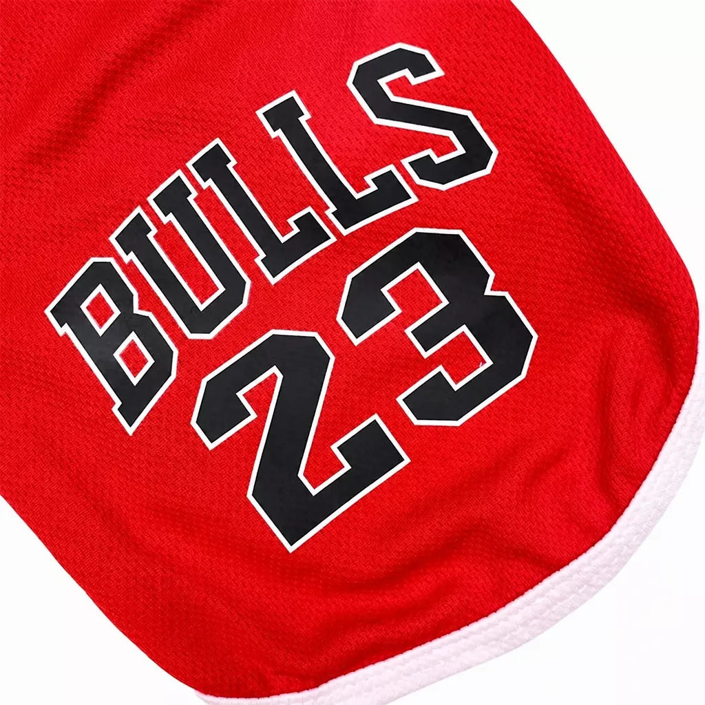 Pet Basketball Jersey for Dogs & Cats