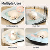 Pet Bed with Removable Washable Base for Small Dogs and Cats