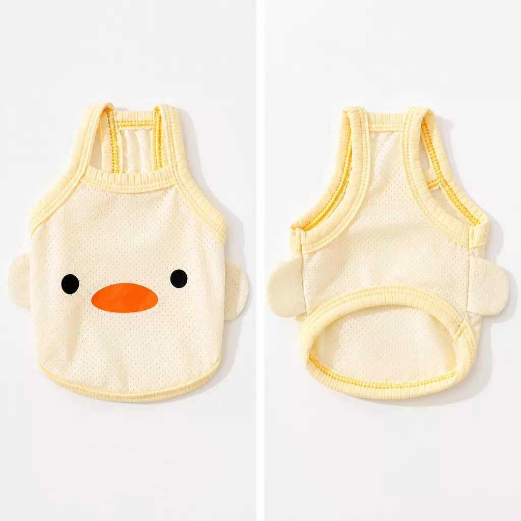 Polyester Sleeveless Vest for Cats