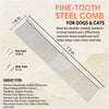 Multi-Use Grooming Comb for Cats and Dogs