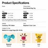 Squeaky Dog Toys for Puppies and Small to Medium Dogs