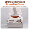 Portable Plastic Pet Carrier for Small Dogs and Cats