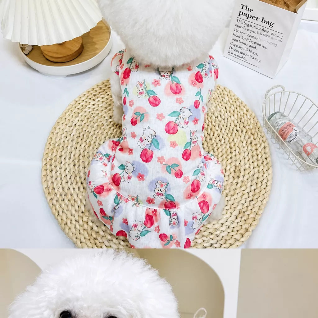 Breathable Mesh Summer Dress for Dogs and Cats