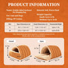 Enclosed Pet Bed for Cats and Small Dogs | Covered Nest