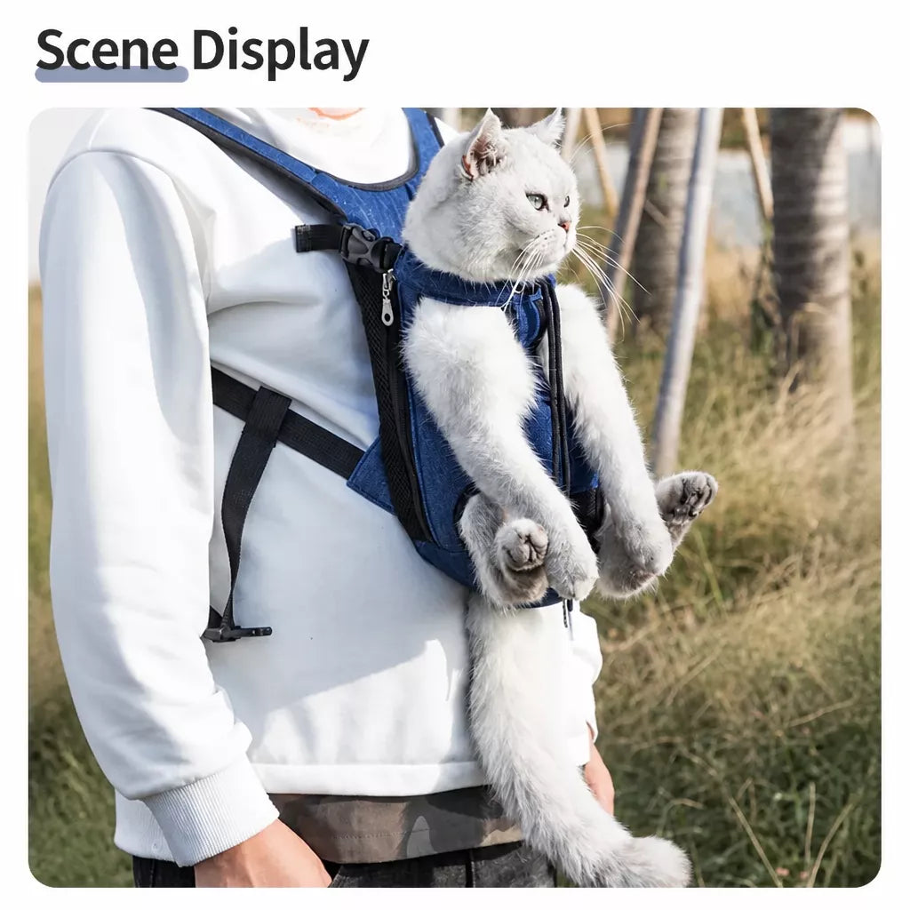 Breathable Mesh Pet Carrier Backpack