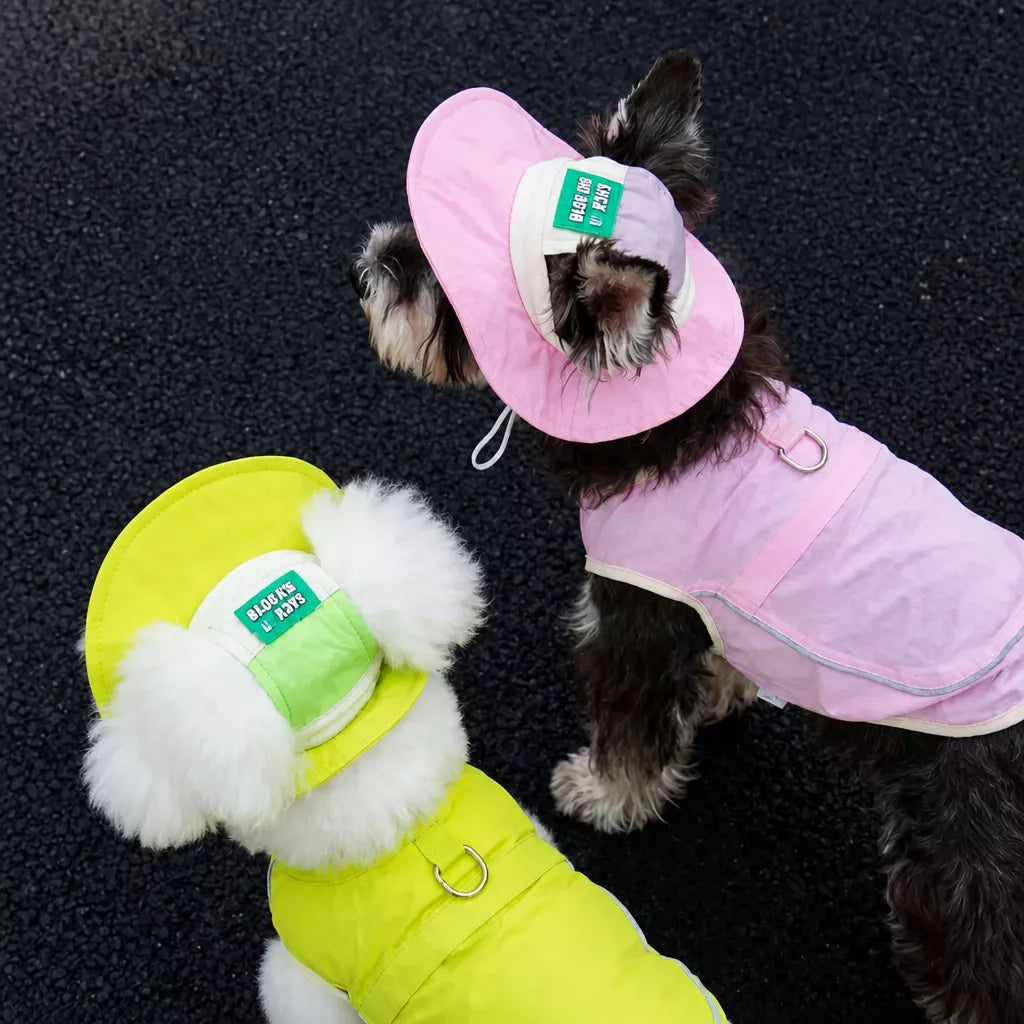 Adjustable Pet Bucket Hat for Dogs