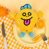 Plush Cat Toy with Crinkle Paper, Squeaker & Catnip