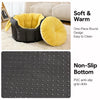 Faux Leather Car Pet Carrier for Cats and Small Dogs