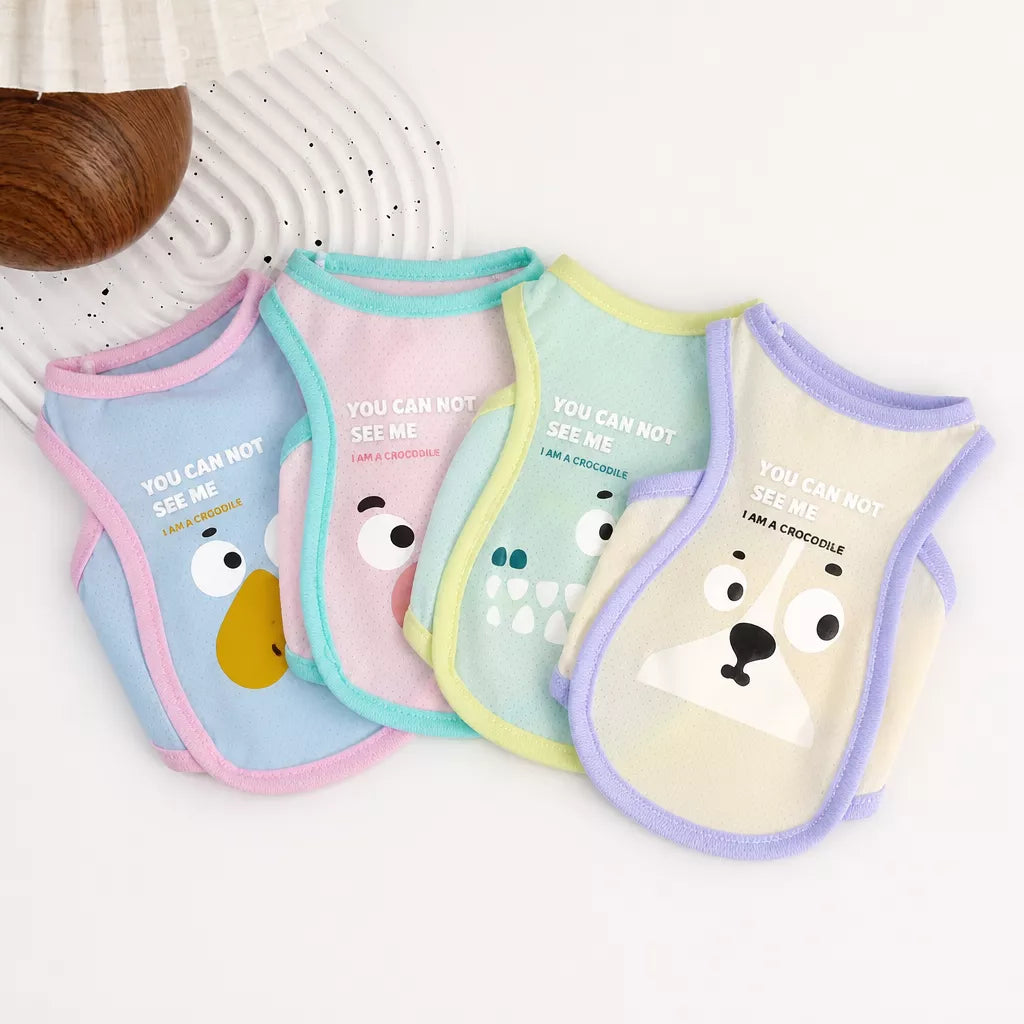 Lightweight Summer Pet Vest for Dogs and Cats