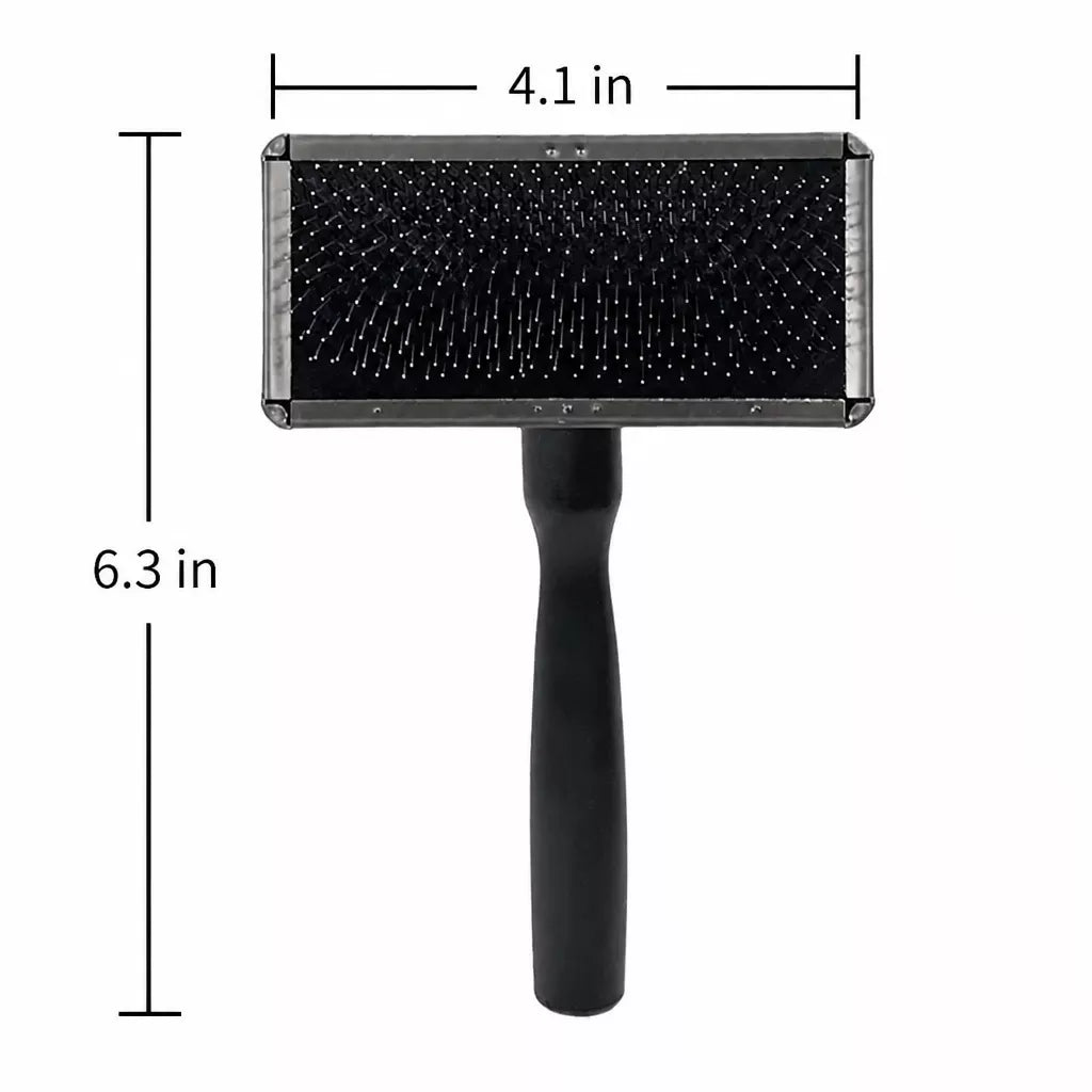Pet Grooming Pin Brush for Long-Haired Cats and Dogs