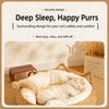 Woven Pet Bed for Cats and Small Dogs