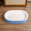 Oval Corrugated Cardboard Scratcher Bed for Cats