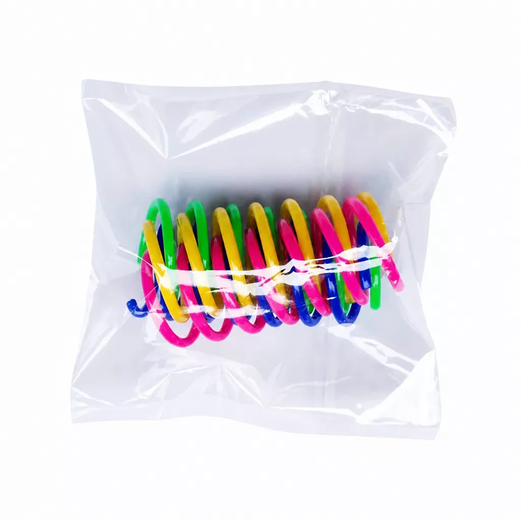 Plastic Spring Cat Toy