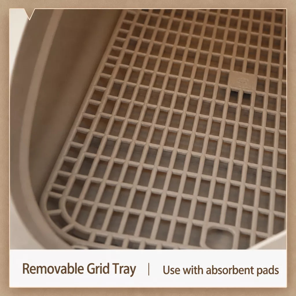 Portable Plastic Pet Carrier for Cats and Small Dogs Up to 16 lb