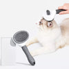 Self-Cleaning Slicker Brush for Dogs and Cats