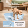 Plastic Dog Potty Tray with Mesh Grate