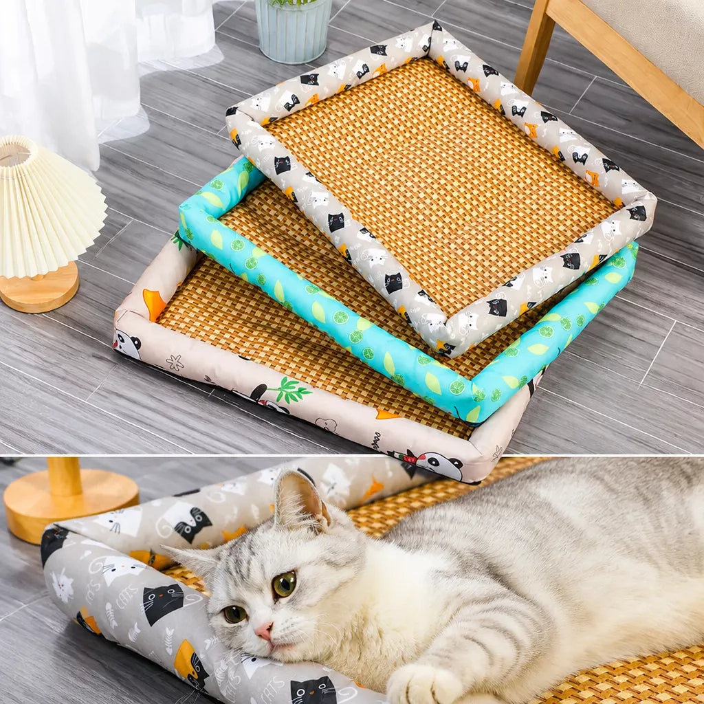 All-Season Pet Bed for Cats and Dogs