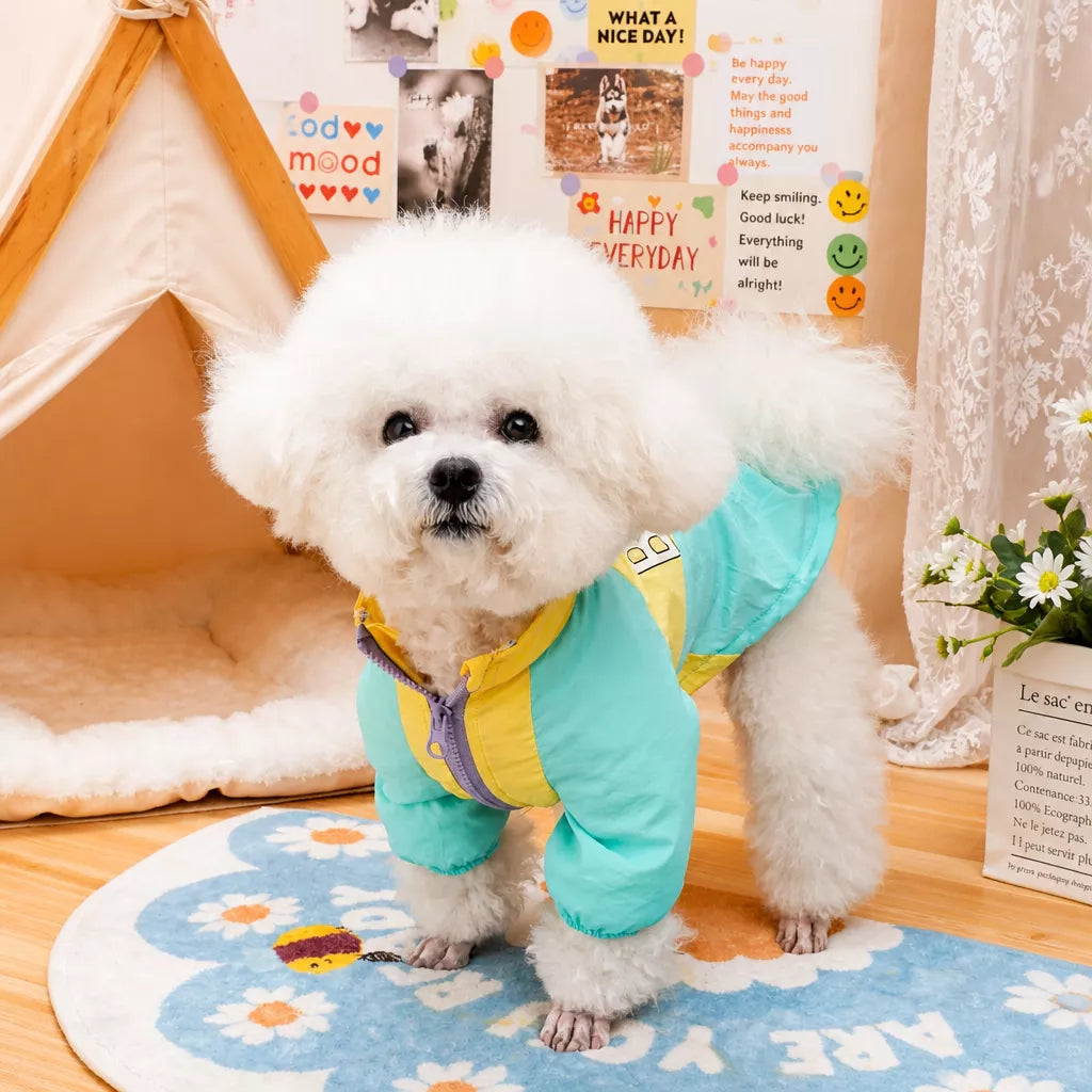 Four-Legged Dog Coat for Outdoor Wear