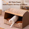 Enclosed Cat & Dog Bed with Removable, Washable Design