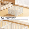 Modular Indoor Pet Playpen with Door