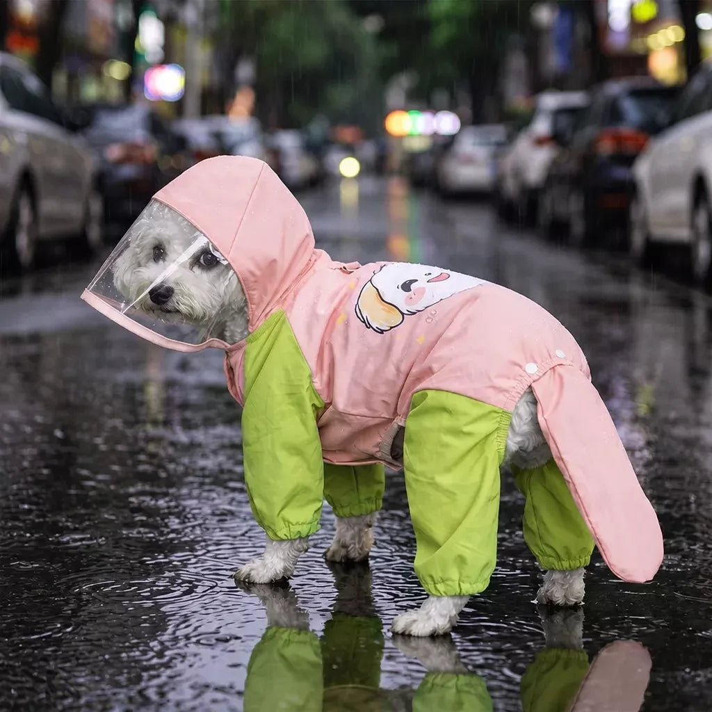 Four-Leg Dog Raincoat