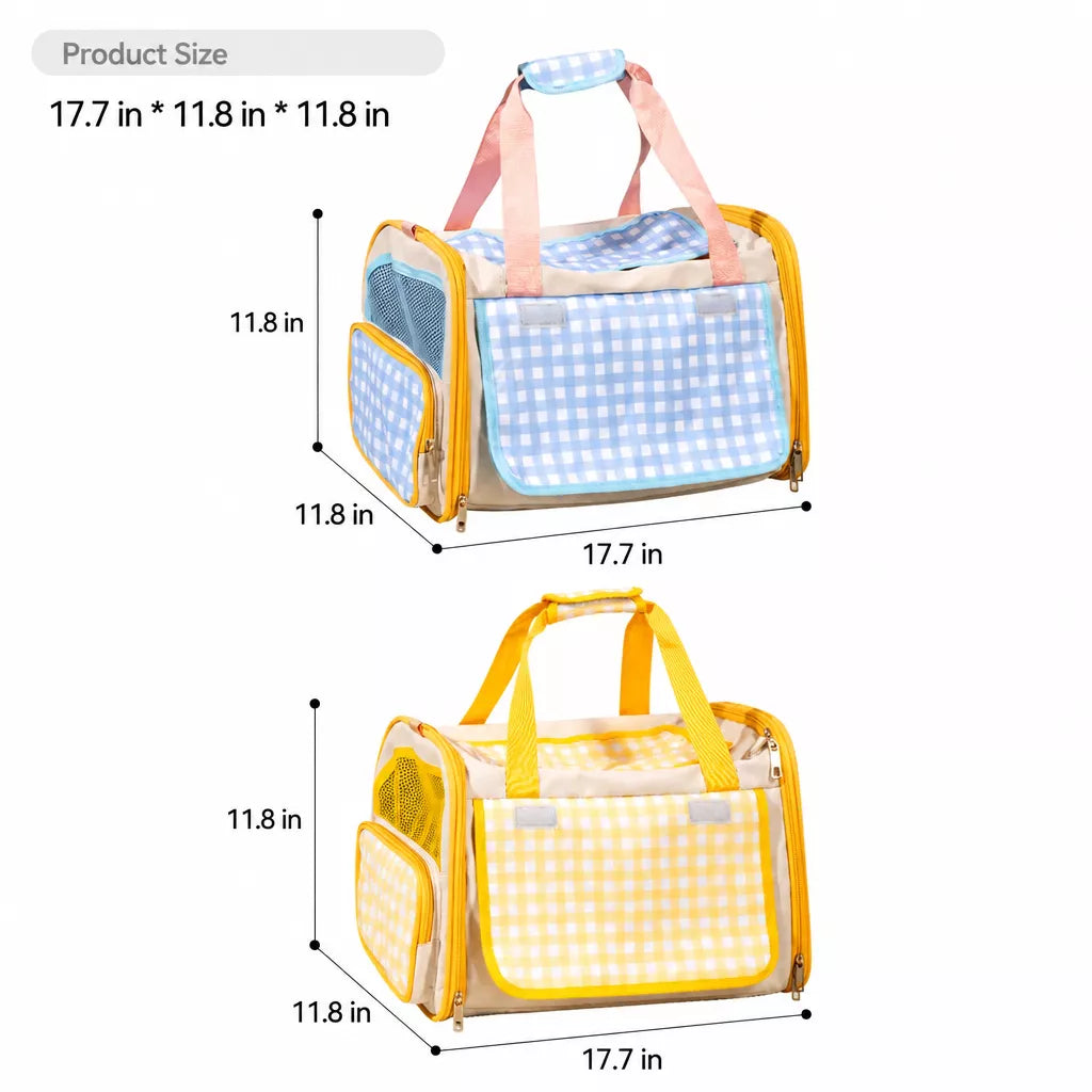 Expandable Pet Carrier Backpack for Cats and Small Dogs