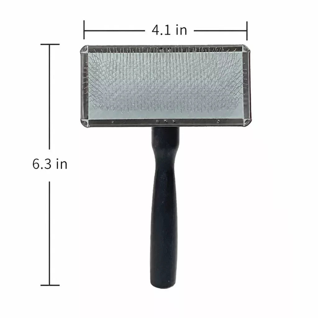 Pet Grooming Pin Brush for Long-Haired Cats and Dogs