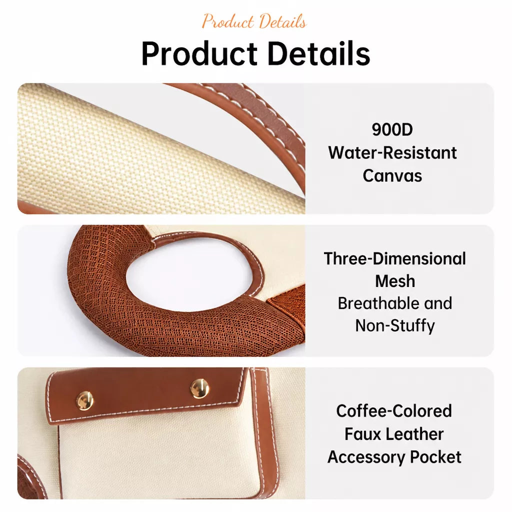 Nylon Pet Shoulder Carrier Bag for Small Dogs
