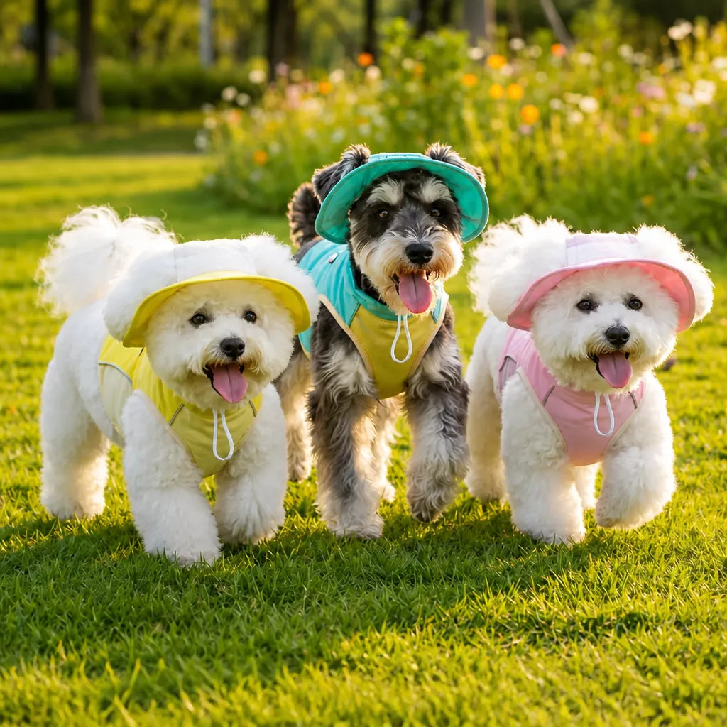 Adjustable Pet Bucket Hat for Dogs