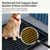 Indoor Iron Dog Crate with Tray and Locking Casters