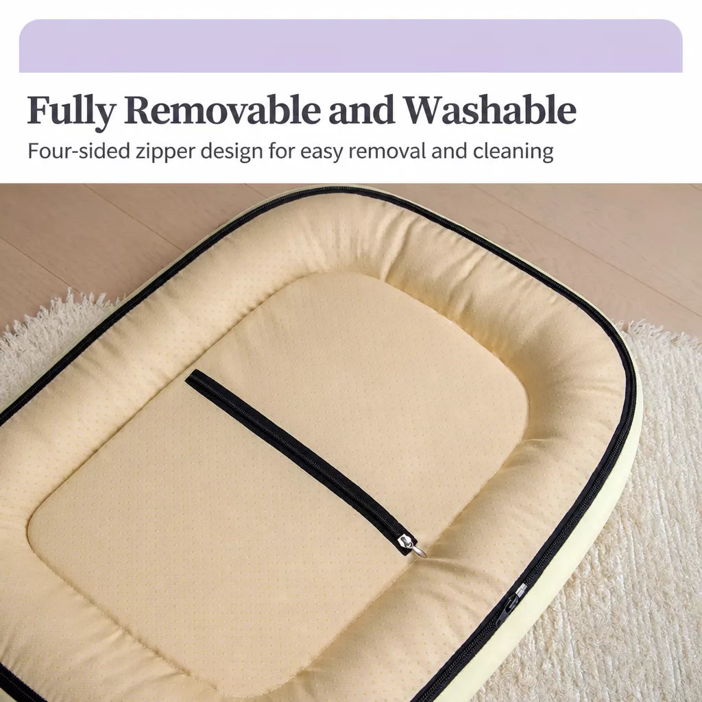 All-Season Washable Pet Bed for Small Dogs & Cats