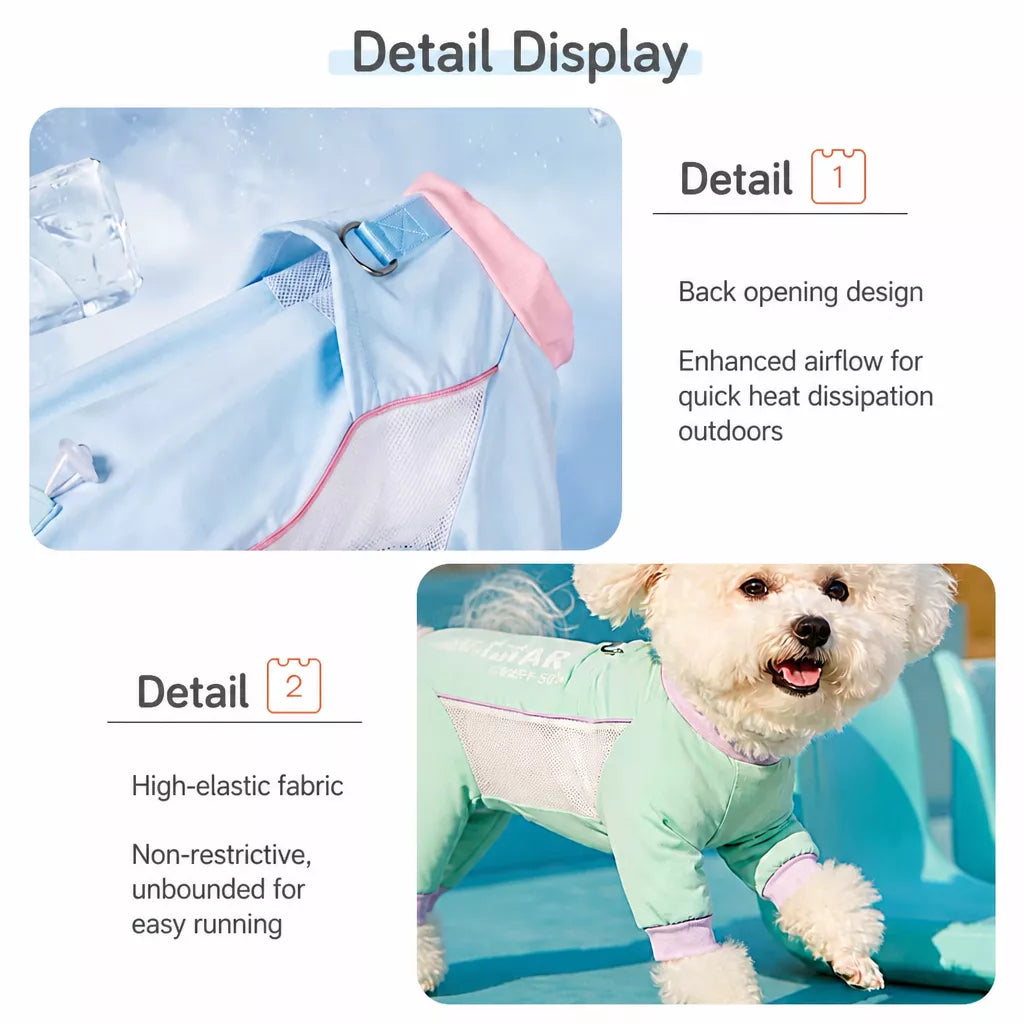 Lightweight Four-Leg Summer Dog Shirt