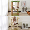 Compact Cat Tree with Space Capsule, Perch, and Cat Hideaway