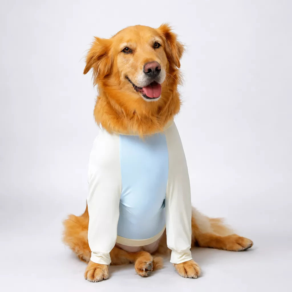 Lightweight Summer Dog Shirt for Medium to Large Breeds