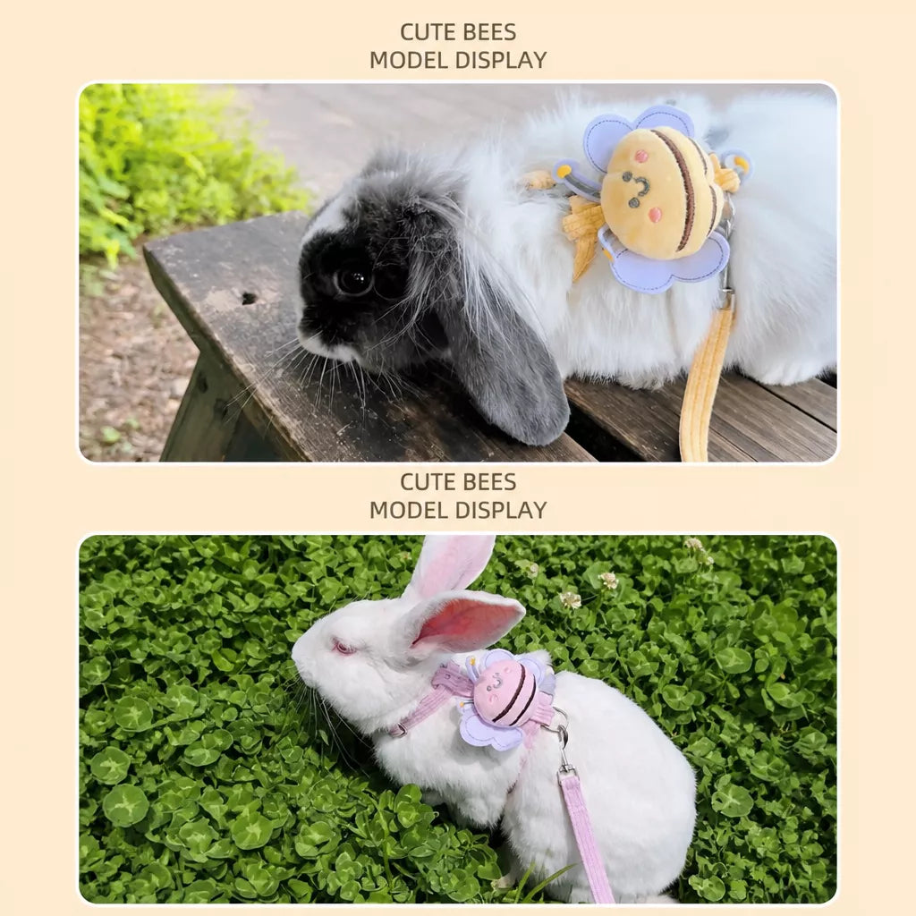 Nylon Rabbit Harness with Leash