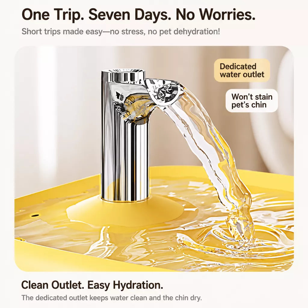 1.5L Automatic Pet Water Fountain with Filter for Cats & Dogs