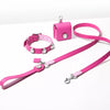 Faux Leather Dog & Cat Collar with Jewel Detail