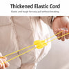 Hanging Feather Cat Teaser Toy with Elastic Wand
