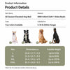 All-Season Boat-Style Dog Bed with Removable, Washable Cover
